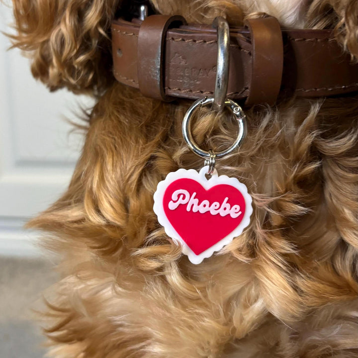 Frilled Heart Tag