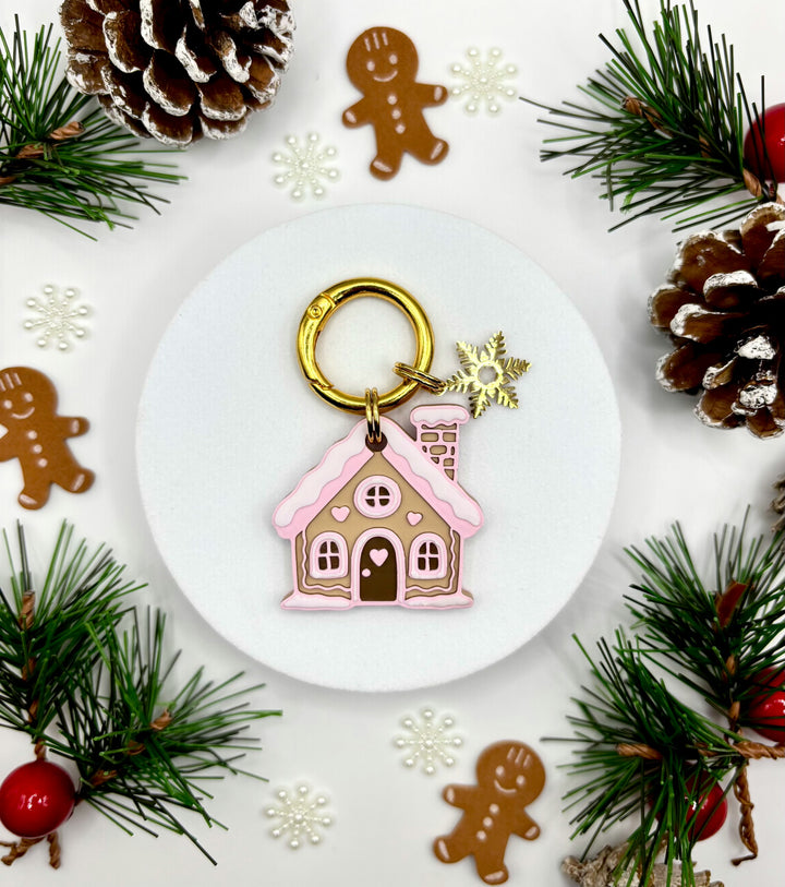 Tag Charm Christmas (metal)