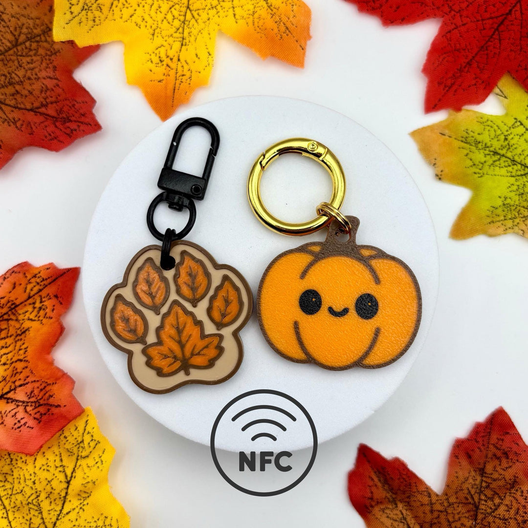 Smart NFC Autumn Paw Tag