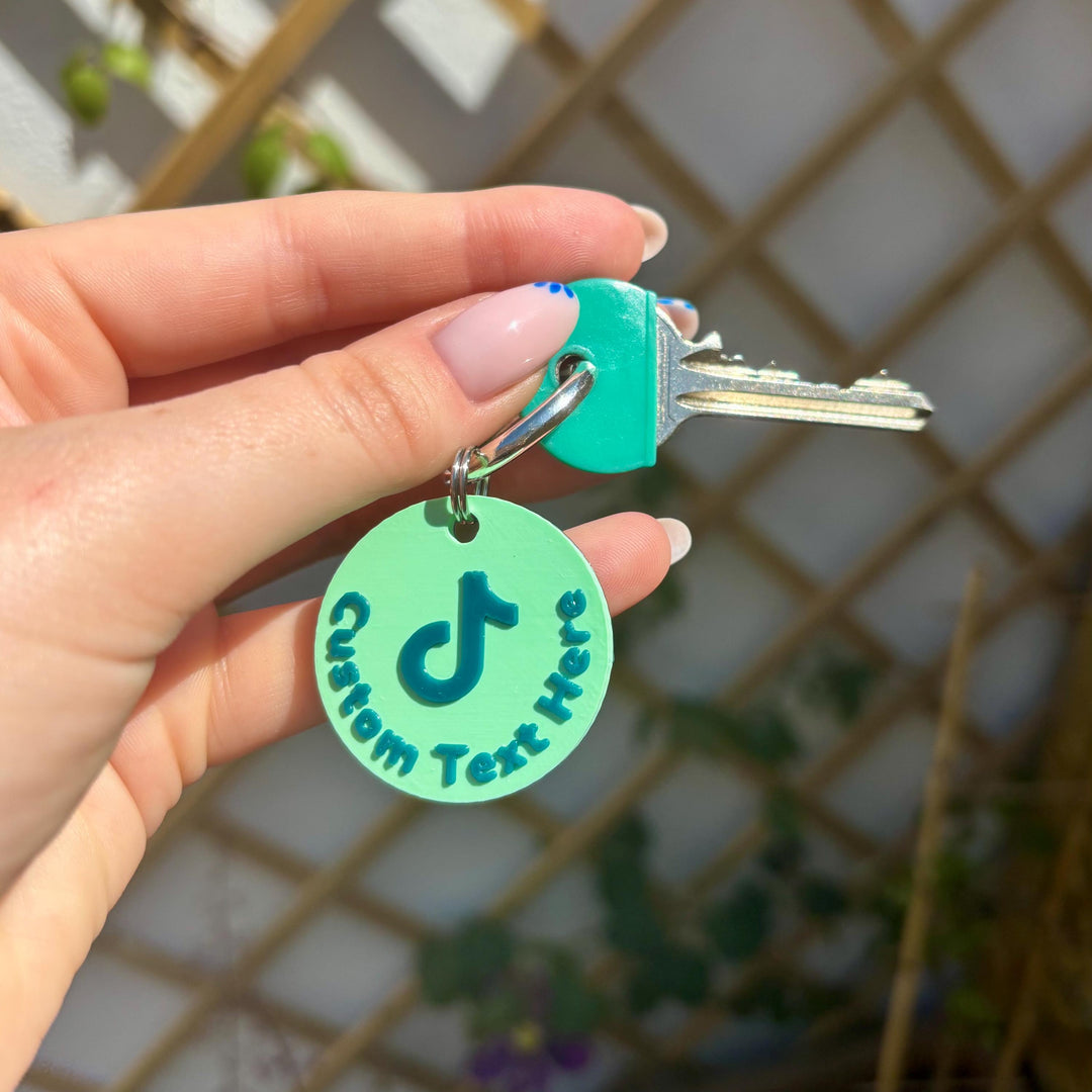 Smart NFC Tag/keyring (Custom text)
