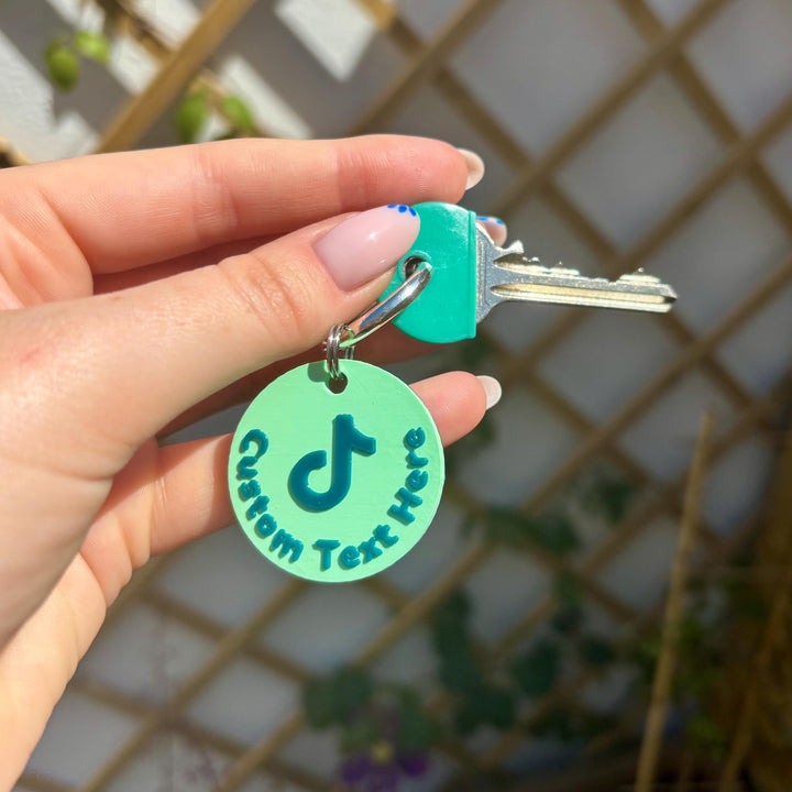 Smart NFC Tag/keyring (Custom text)