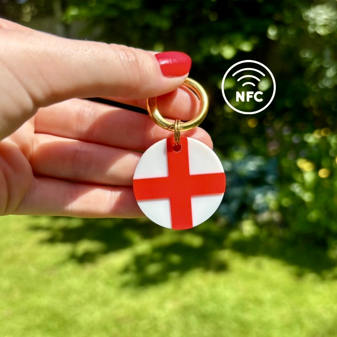 England Flag Smart NFC Tag