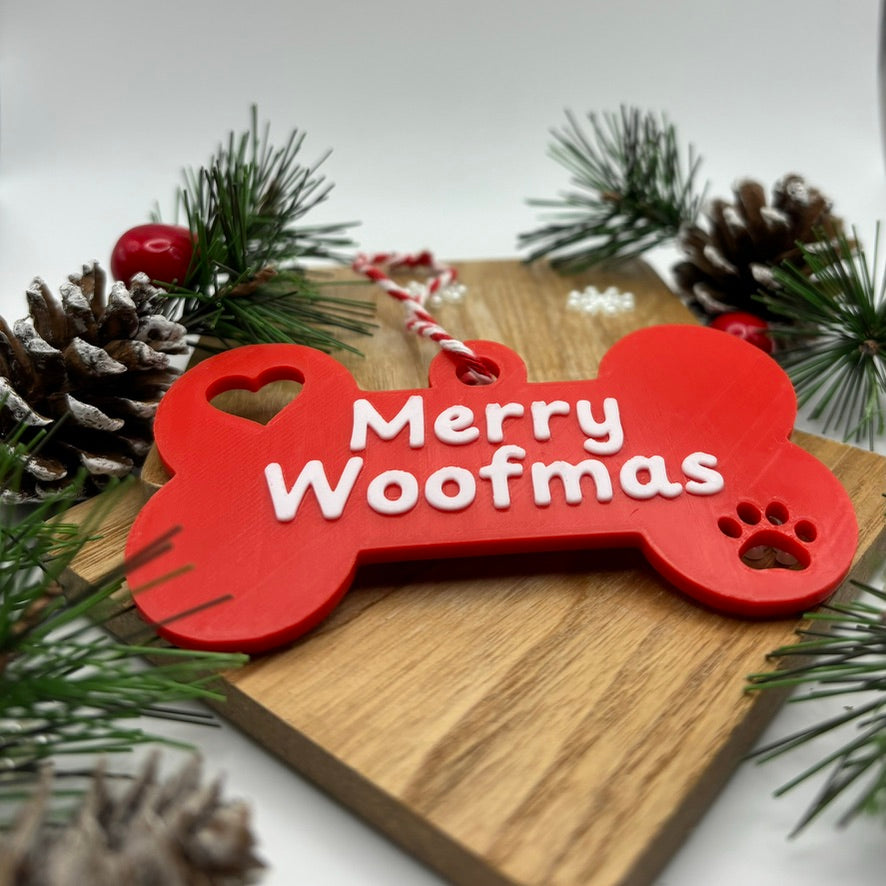 Merry Woofmas Christmas Decoration