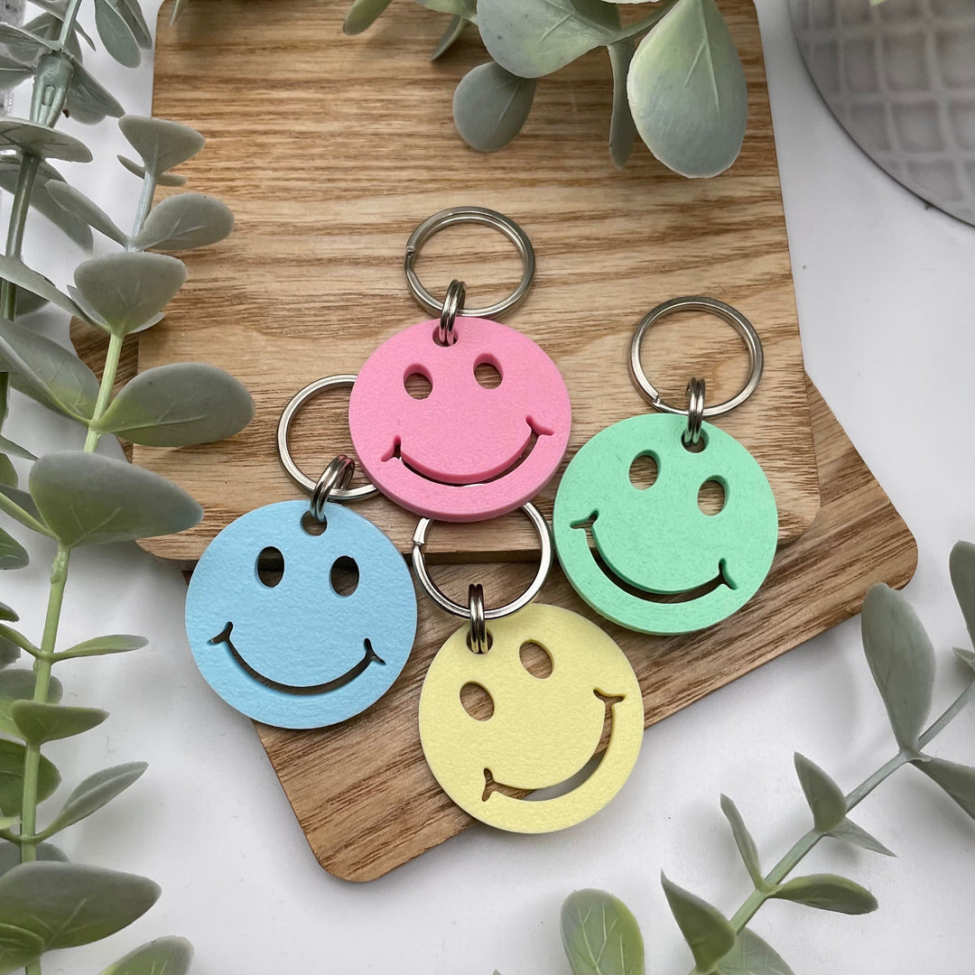 Smiley Keyring