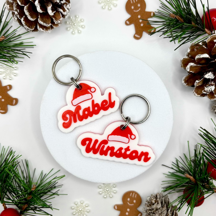 Christmas Name Tag
