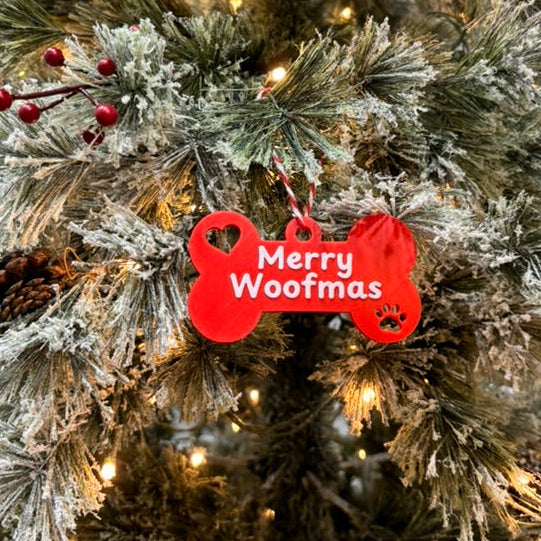 Merry Woofmas Christmas Decoration