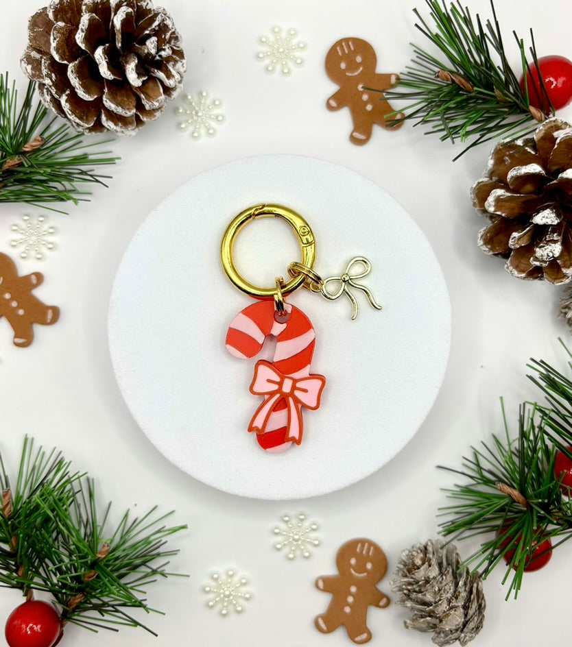 Tag Charm Christmas (metal)