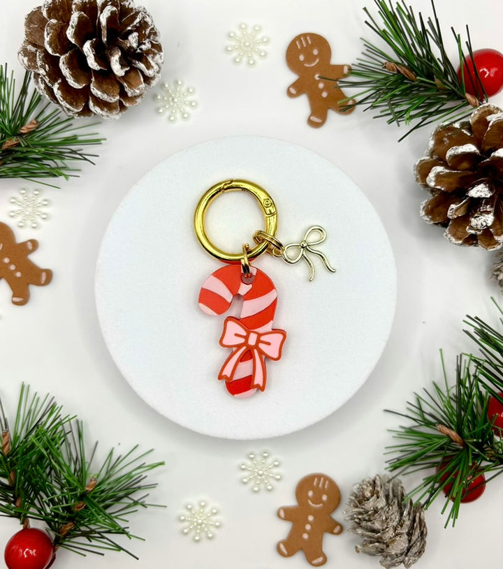 Tag Charm Christmas (metal)