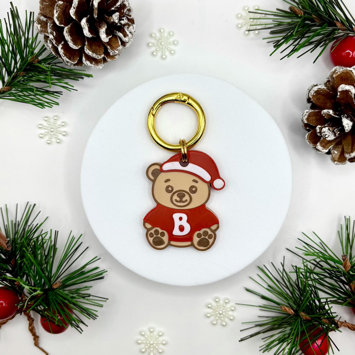 Christmas Teddy Bear Tag