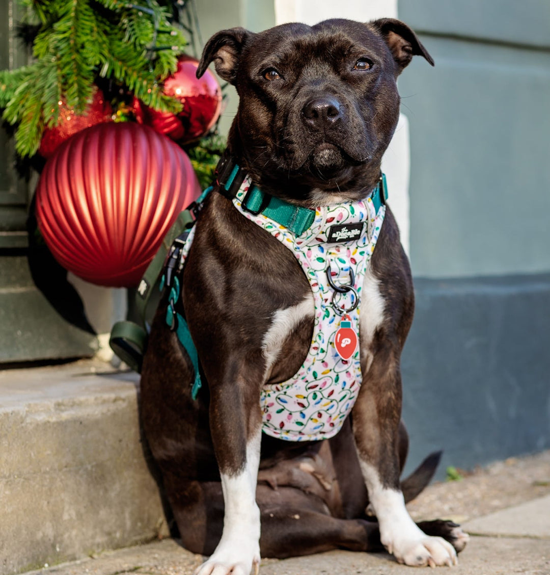 Retro Christmas Lightbulb Tag