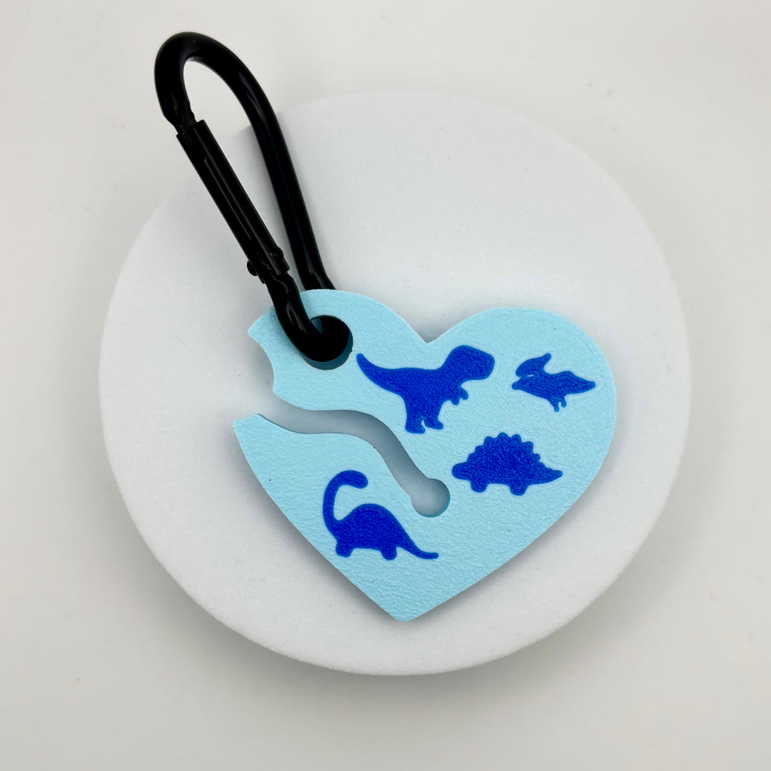 Dino heart - Poop Bag Holder