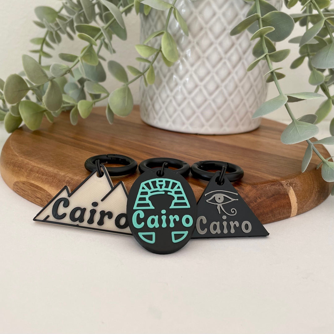 2 Colour Custom Design Pet Tag