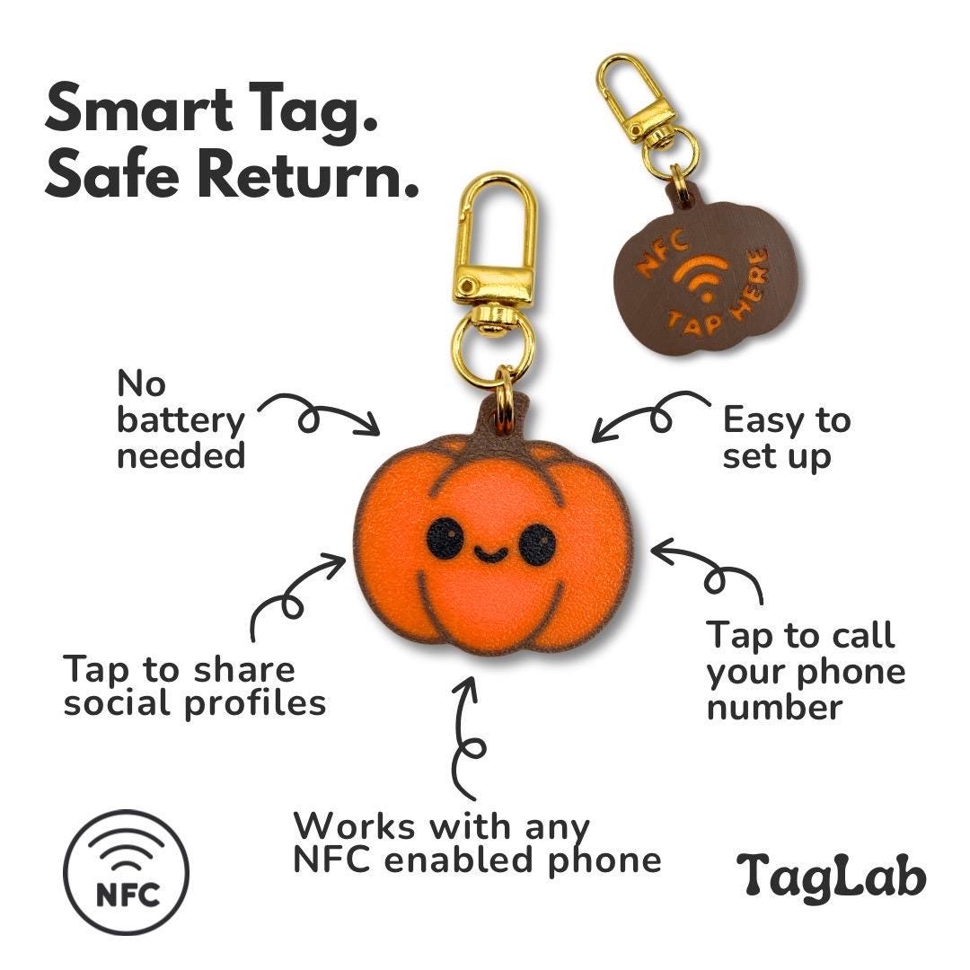Smart NFC Pumpkin Tag